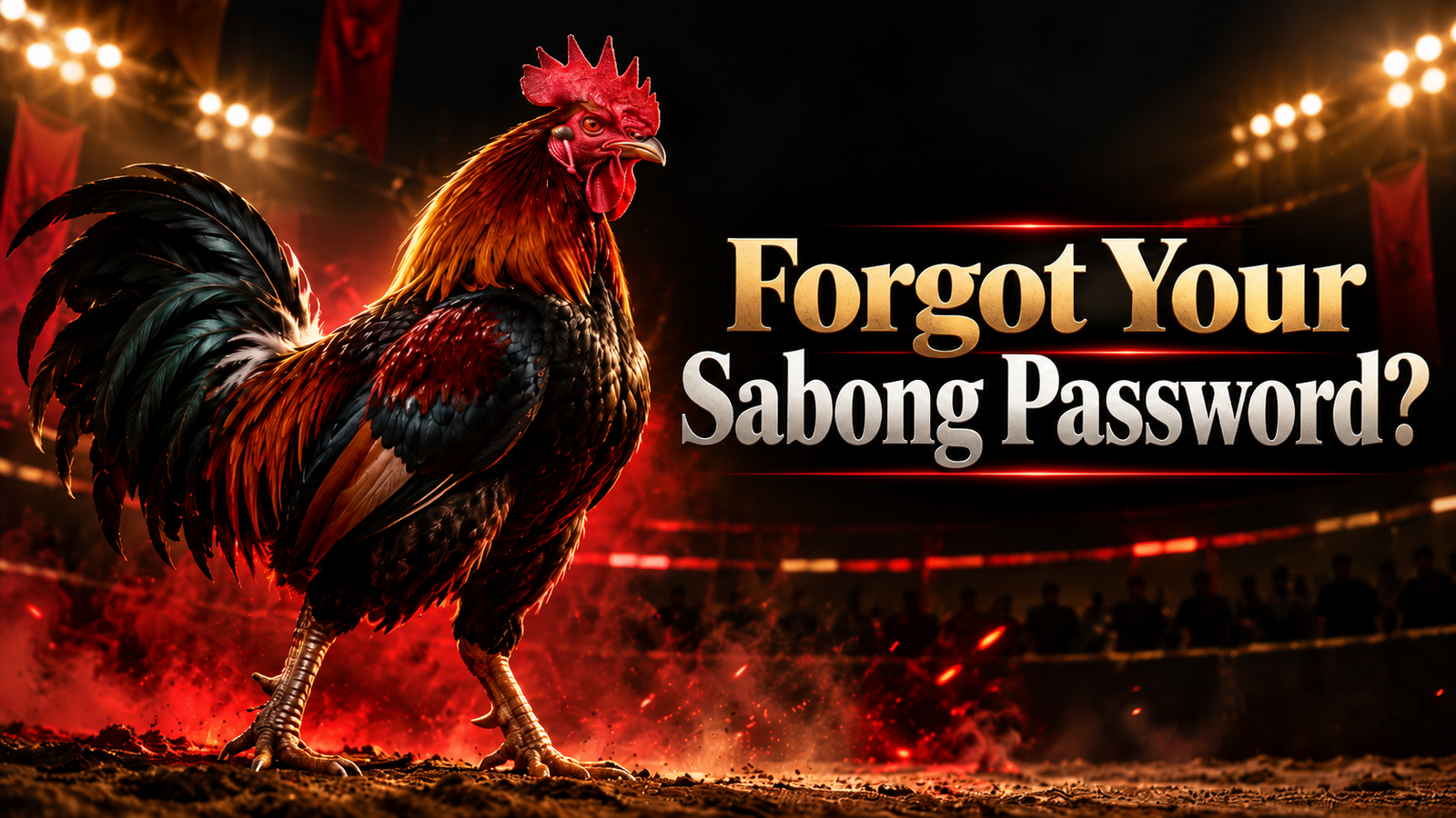 SABONG WORLD WAR: Forgot Your Login? Understand the Recovery Steps