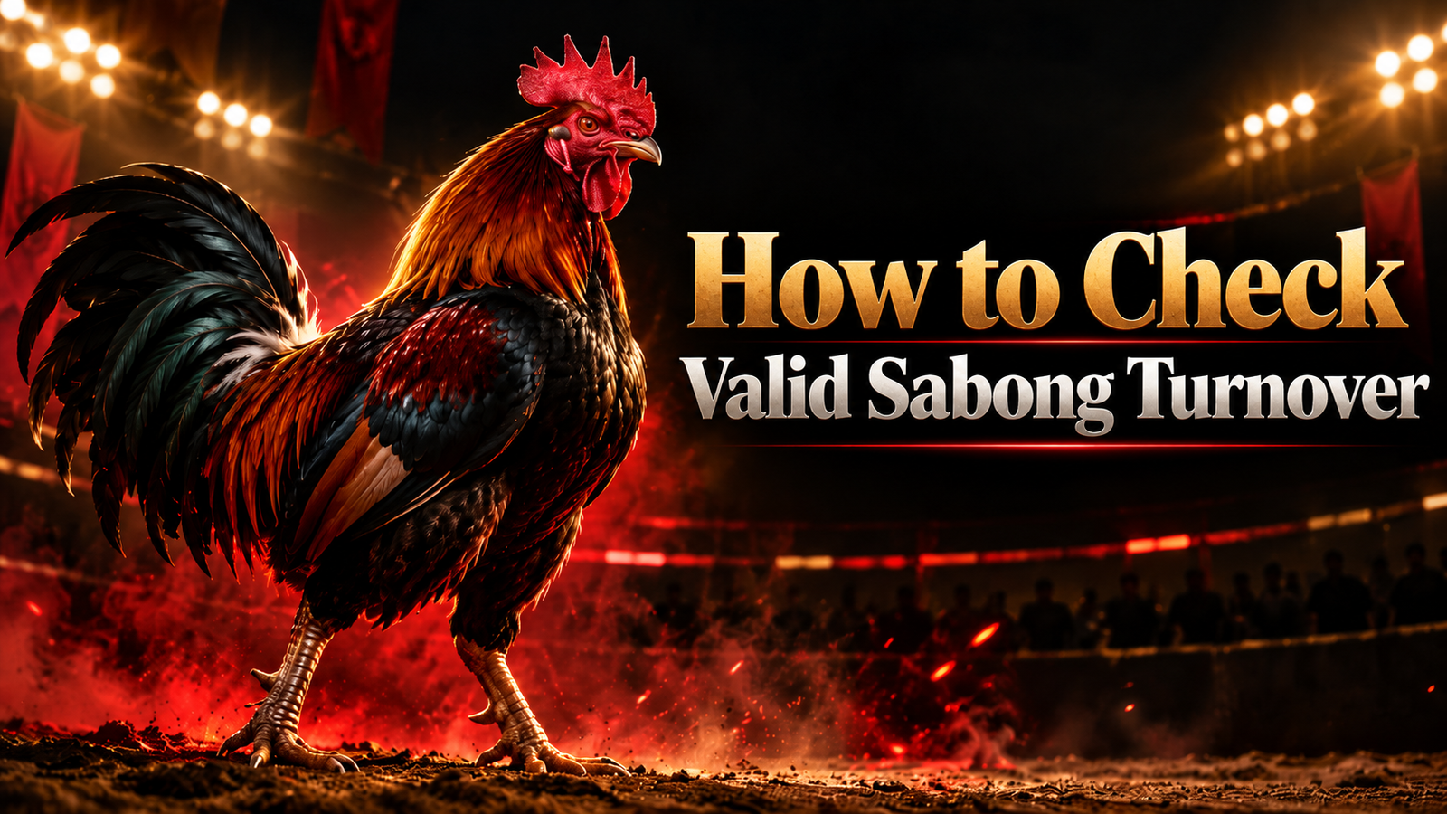 SABONG WORLD WAR: Game Bonuses and Turnover: Read the Conditions Together