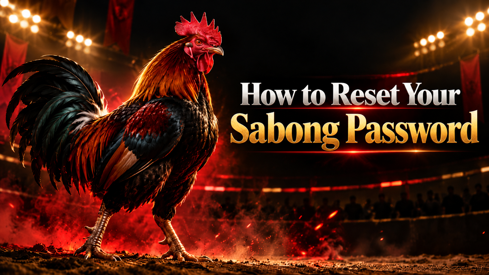 SABONG WORLD WAR: A Better Password Routine for Player Accounts