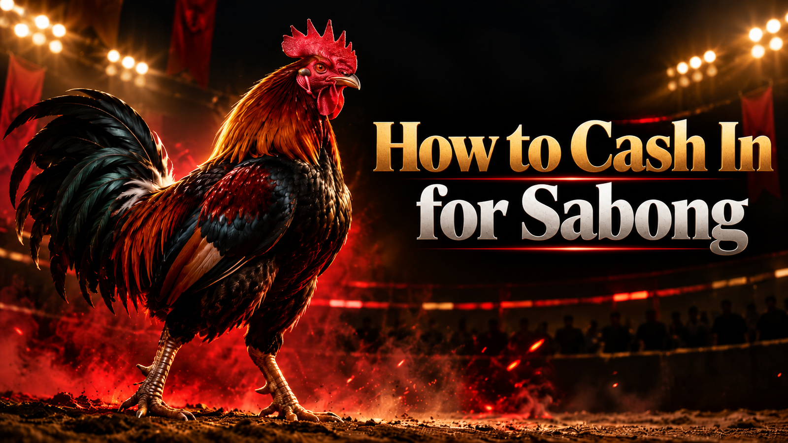 SABONG WORLD WAR: Cash-In Basics: Prepare the Wallet Before the Games